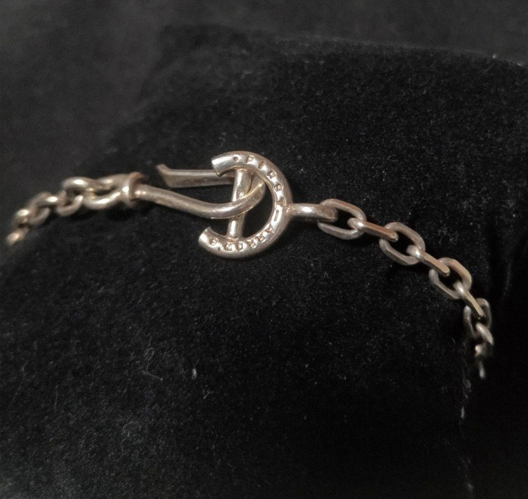 ファーストアローズ　18金太陽神　唐草彫りシルバーチェーンブレスレット