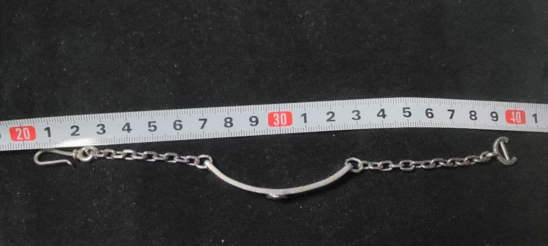 ファーストアローズ　18金太陽神　唐草彫りシルバーチェーンブレスレット