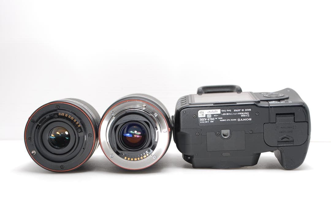 ❤️スマホ転送OK❤️SONY α200 超望遠レンズ付き 操作性抜群 格安