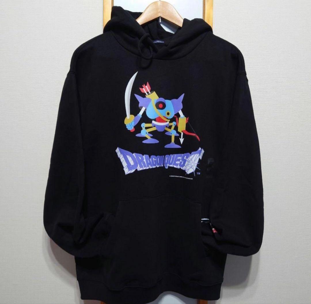 即完売品　GAP×ドラゴンクエスト パーカー M 黒　キラーマシン