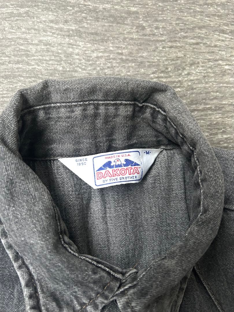 80sDAKOTAbyファイブブラザー　デニムウエスタン　USA 製