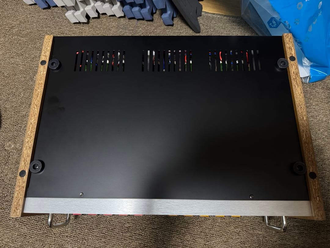 自作　スピーカー　アンプ　セレクター