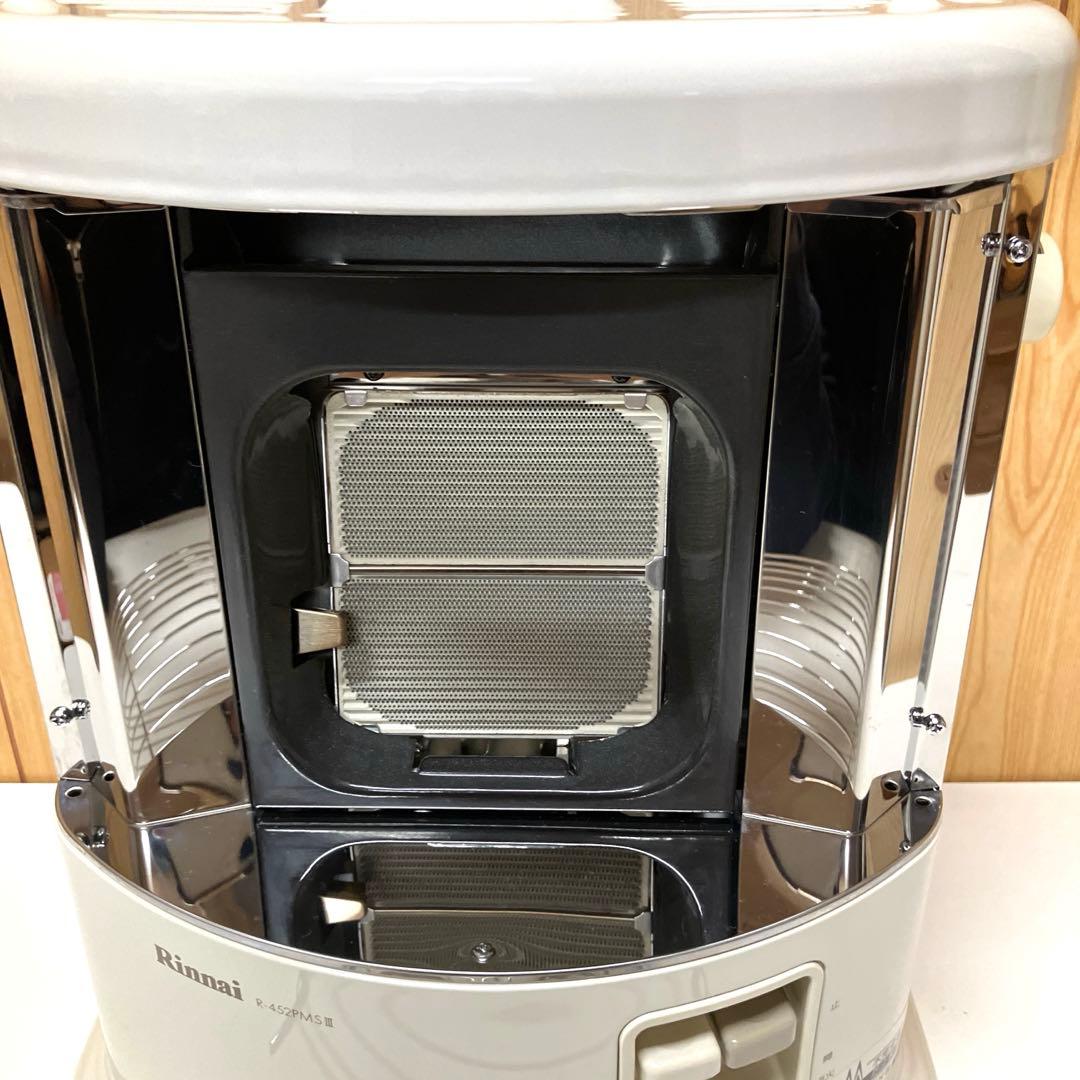 E65 【ほぼ未使用】 リンナイ R-452PMSIII ガス赤外線ストーブ