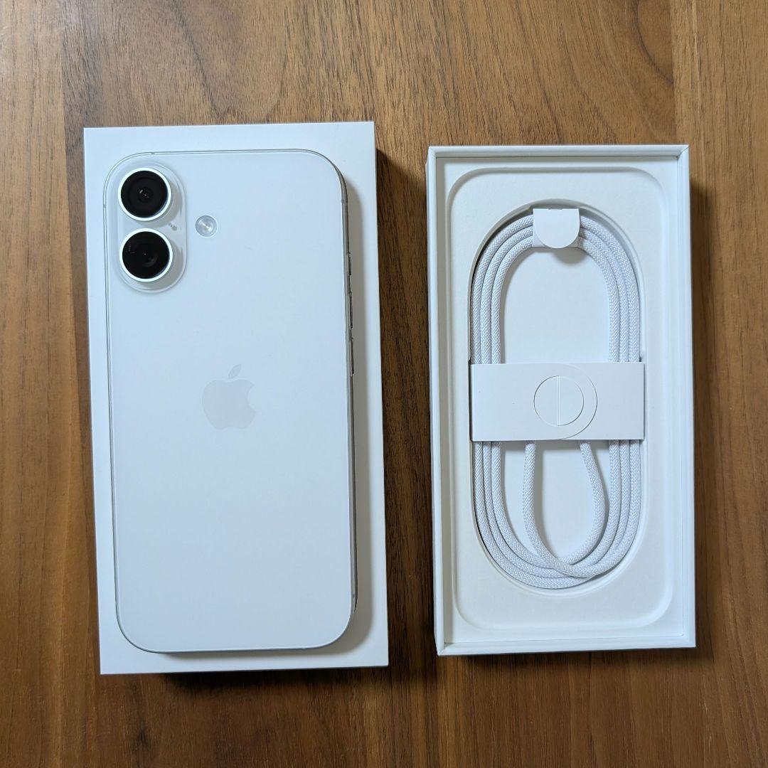 新品未使用 iPhone17 ホワイト 256GB SIMフリー