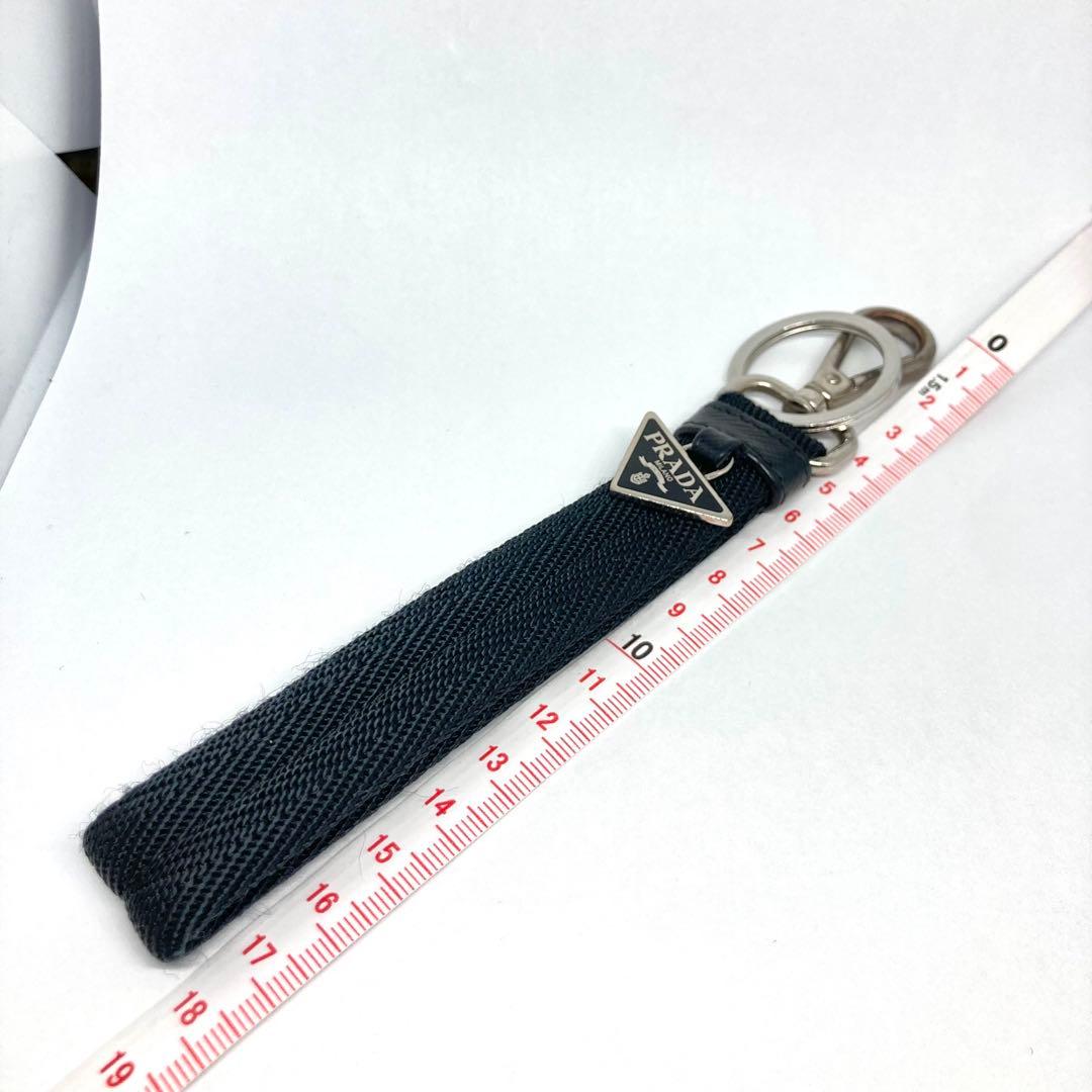 PRADA キーリング 2PT011 ブラック