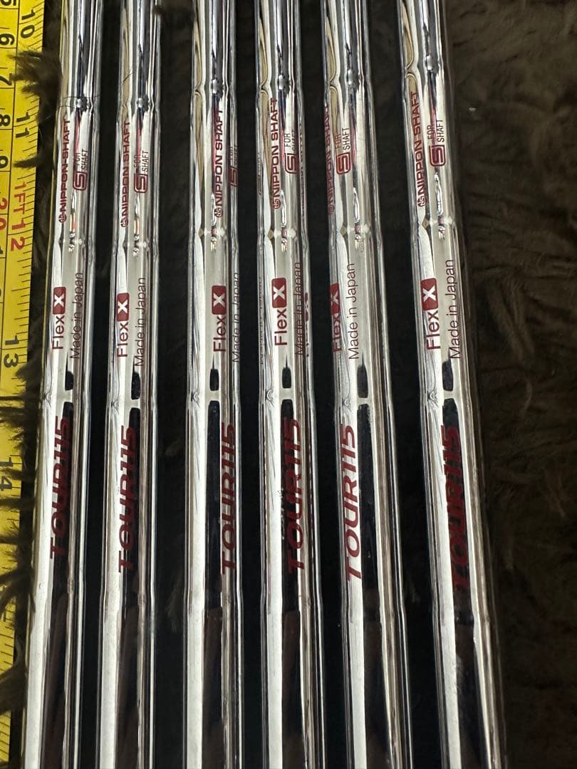 モーダス 115 Xシャフト 6本セット　三浦技研TC-101のシャフト