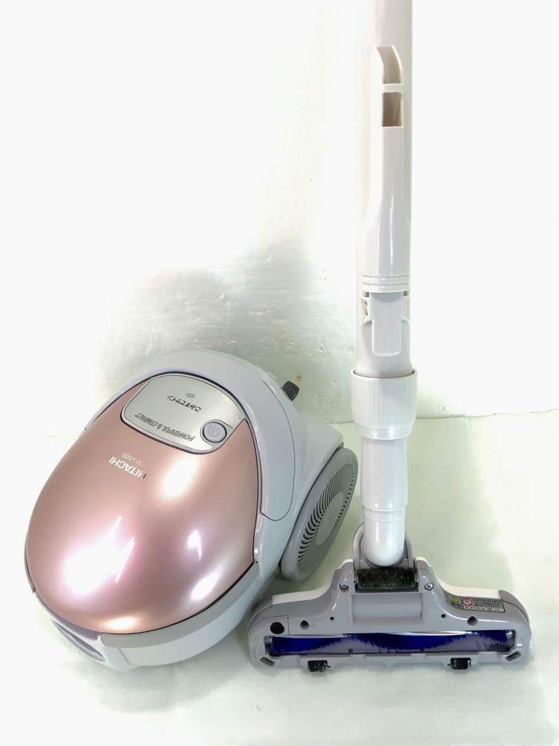 HITACHI 紙パック式クリーナー　CVーV500 ピンク