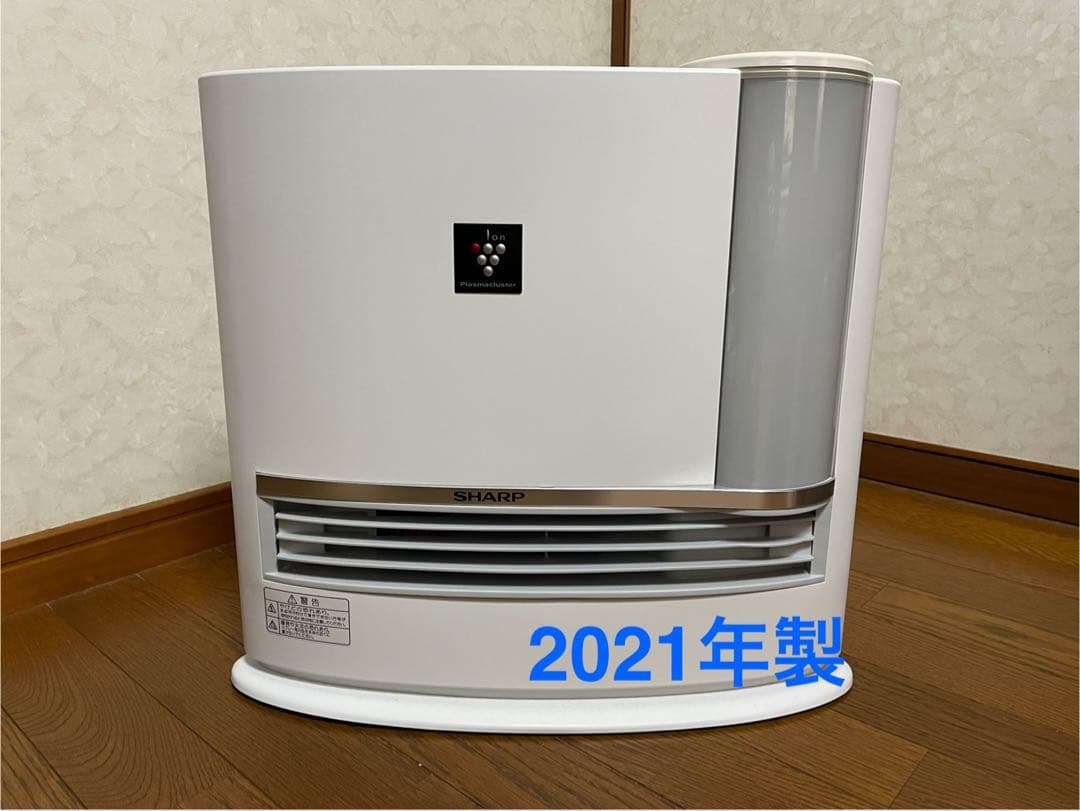 2021年製SHARP 加湿セラミックファンヒーター HX-L120-W
