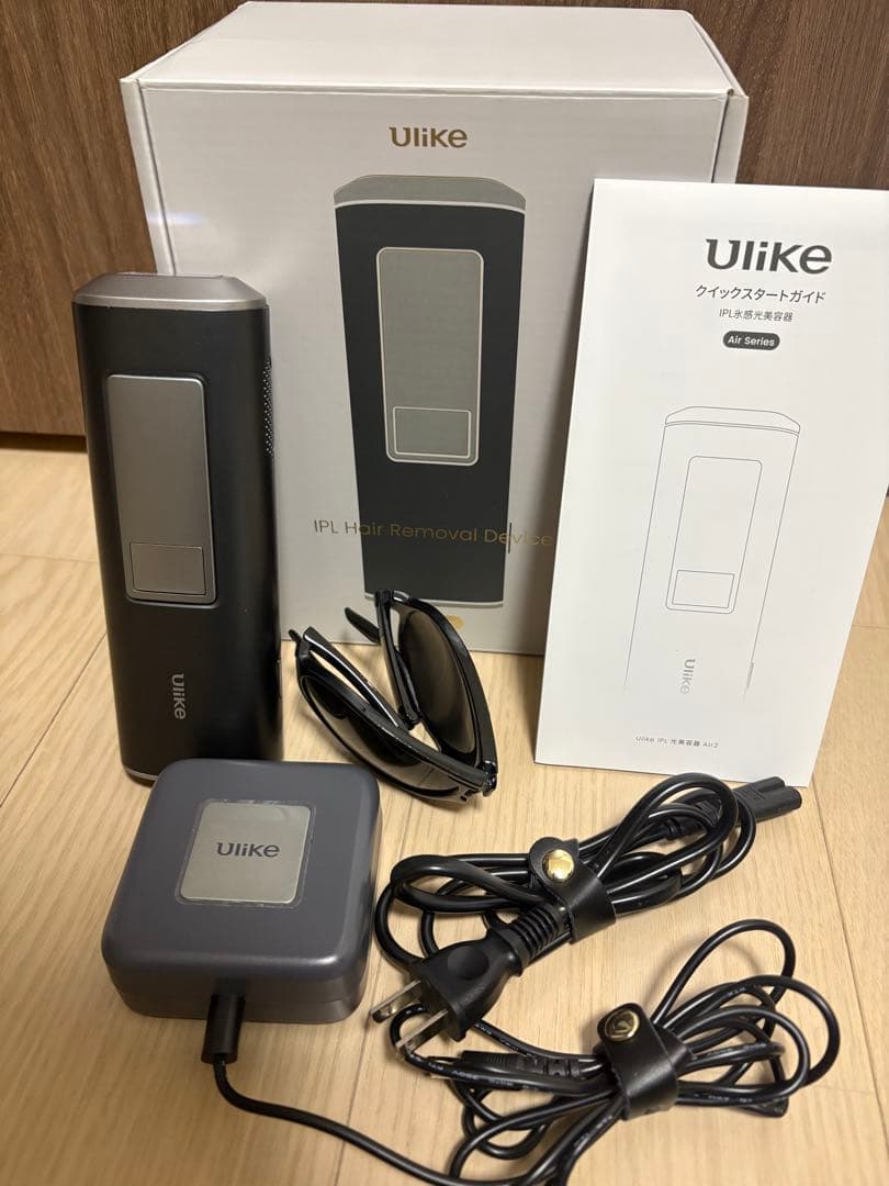 Ulike Air2 IPL光脱毛器 付属品・箱付