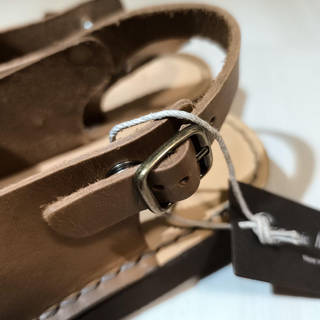 Organic Handloom サボ クロッグ レザーサンダル 23.0cm