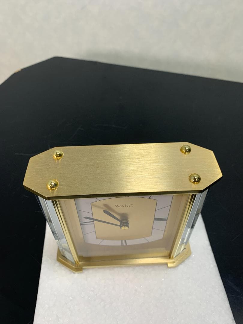 Y☆531 WAKO クリスタル置時計