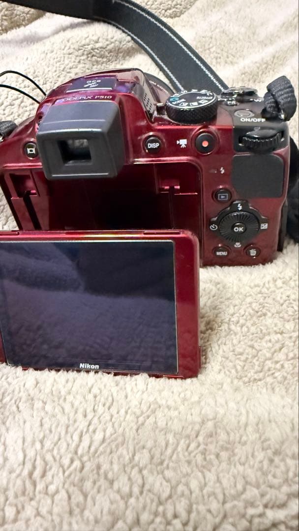 【美品・動作品】Nikon COOLPIX P510 レッド 光学42倍ズーム