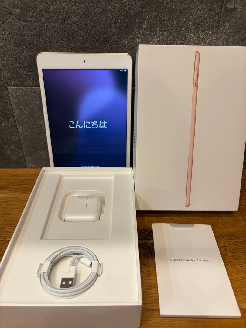 【美品】iPad mini 第5世代 256GB ゴールド Wi-Fi
