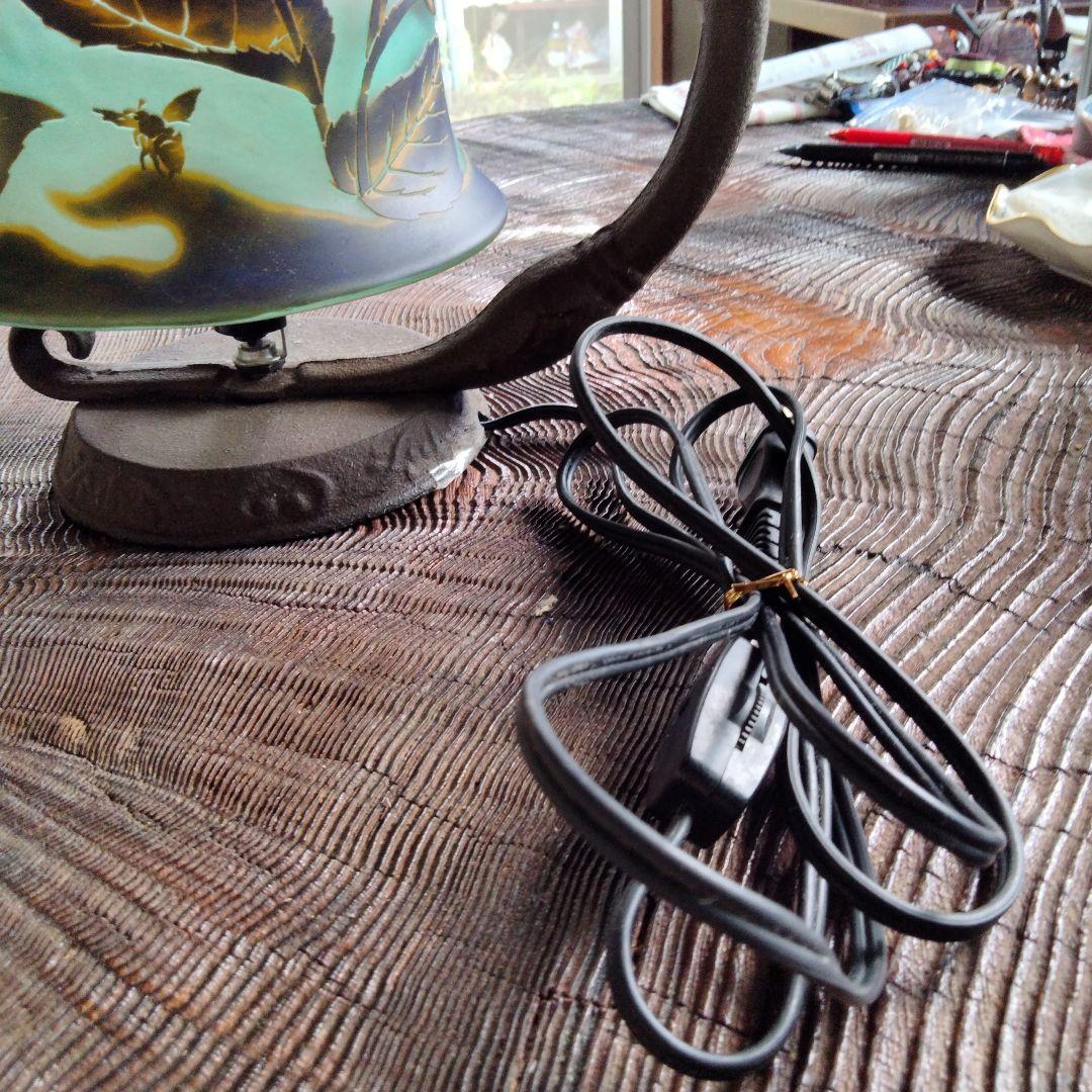 エミール　ガレ風吊りランブ