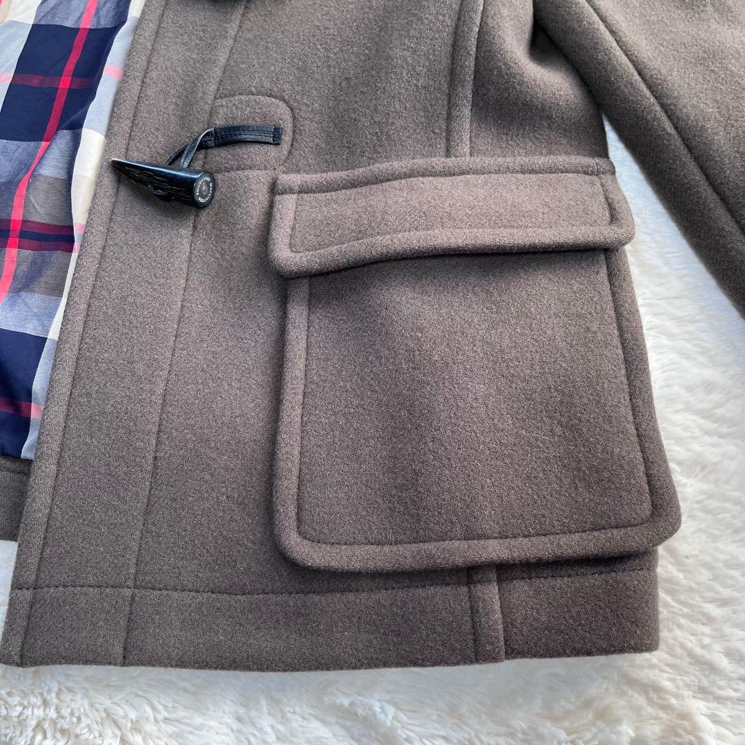 美品✨マッキントッシュフィロソフィー　ショート　ダッフルコート　36 ブラウン系