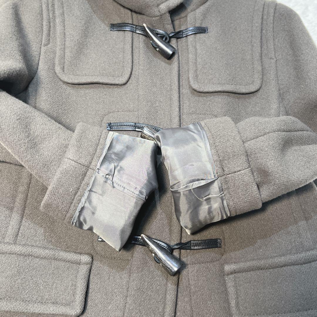 美品✨マッキントッシュフィロソフィー　ショート　ダッフルコート　36 ブラウン系