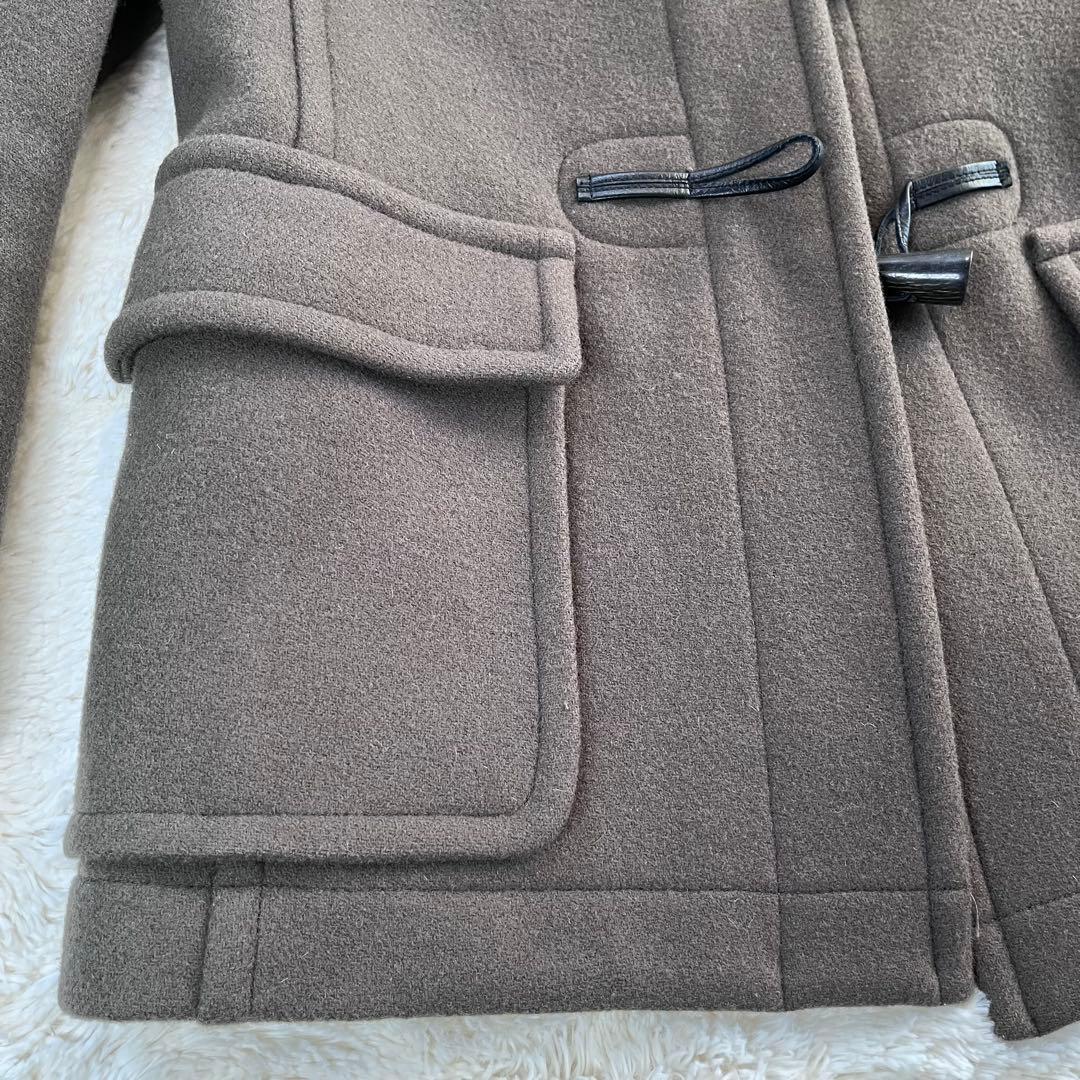 美品✨マッキントッシュフィロソフィー　ショート　ダッフルコート　36 ブラウン系