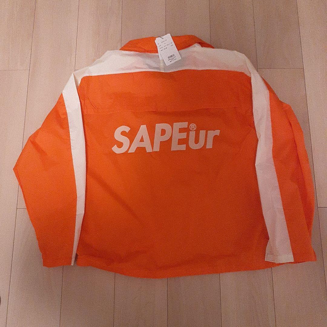 SAPEur ナイロンジャケット プルオーバー XL NYLON オレンジ