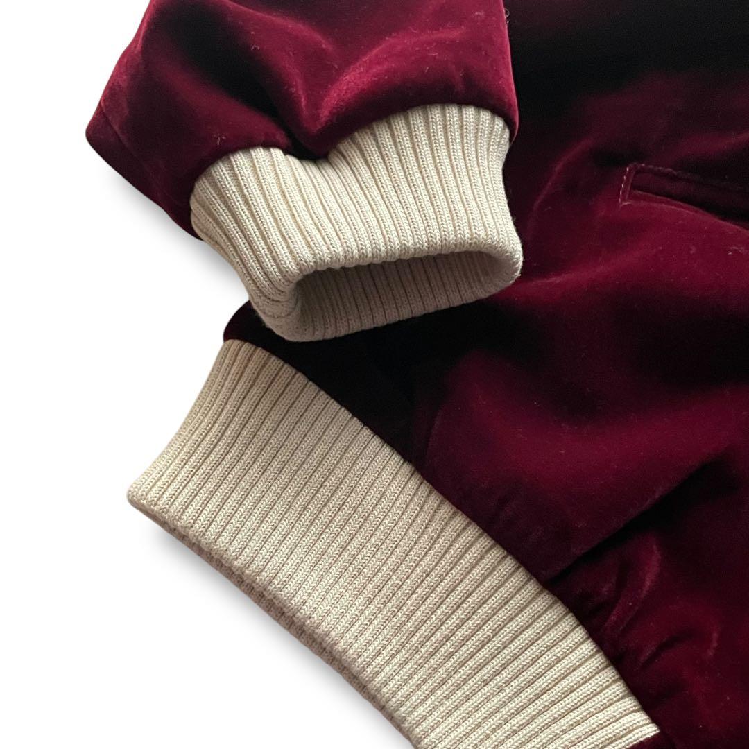 未使用品 ドレスヒッピー 別珍 タイガー刺繍 スカジャン size M