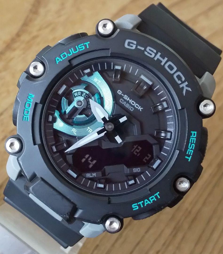カシオ G-SHOCK GA-2200M カーボンコアガード構造