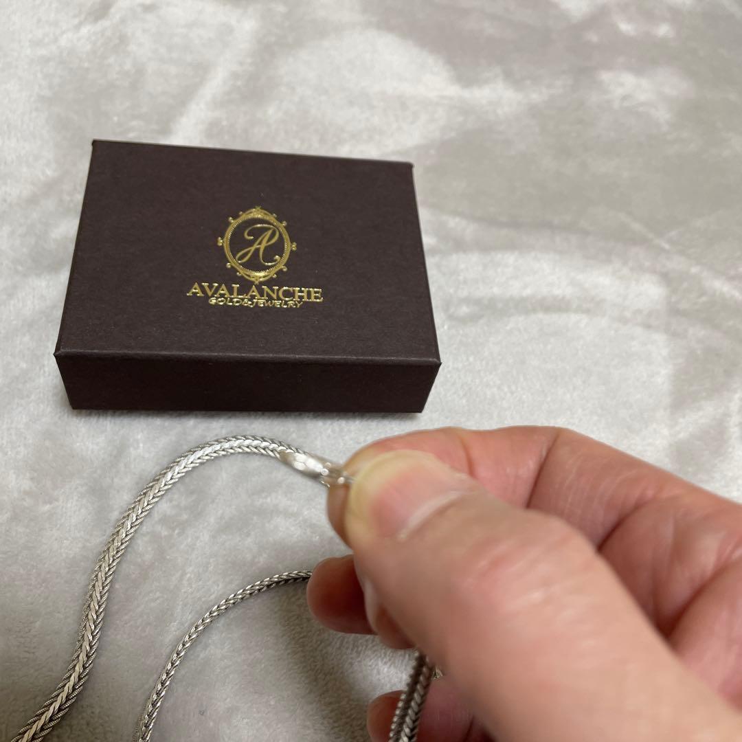 7*0様 アバランチ　フォックステールネックレス60センチ