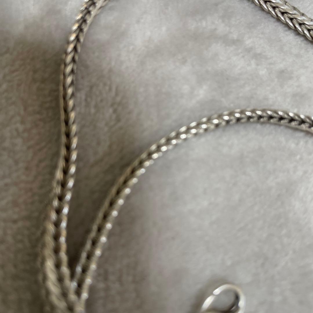 7*0様 アバランチ　フォックステールネックレス60センチ