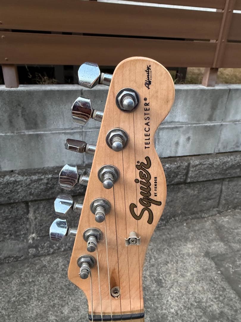 Squier テレキャスター Affinity ブラック ソフトケース付