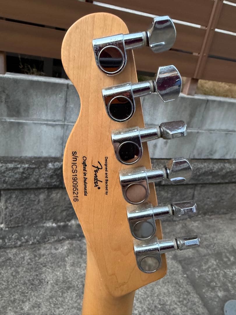 Squier テレキャスター Affinity ブラック ソフトケース付