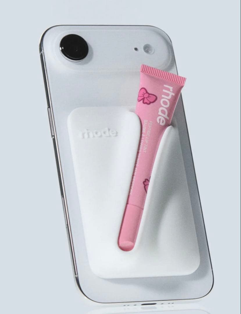 【新品未使用】rhode MagSafe lip case ホワイト　ケースのみ