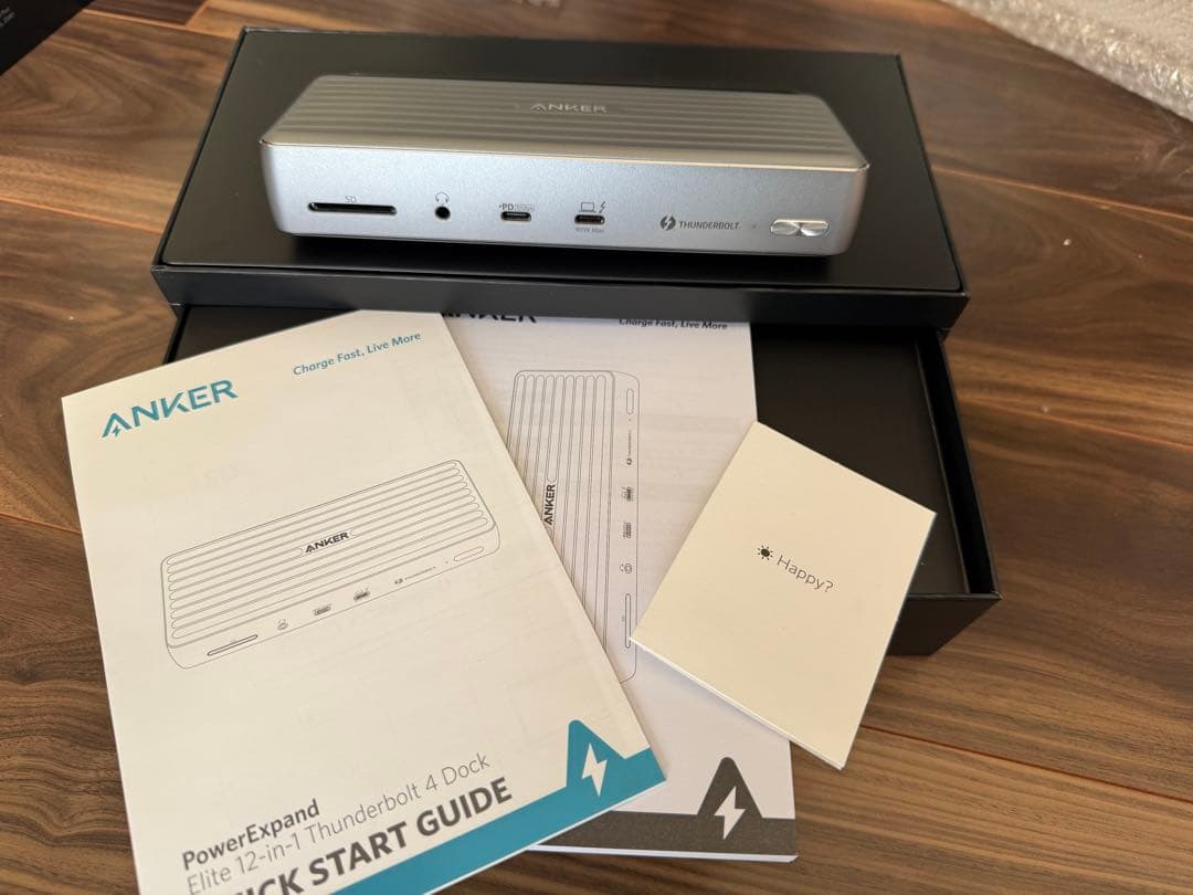 Anker Apex Thunderbolt 4 ドッキングステーション
