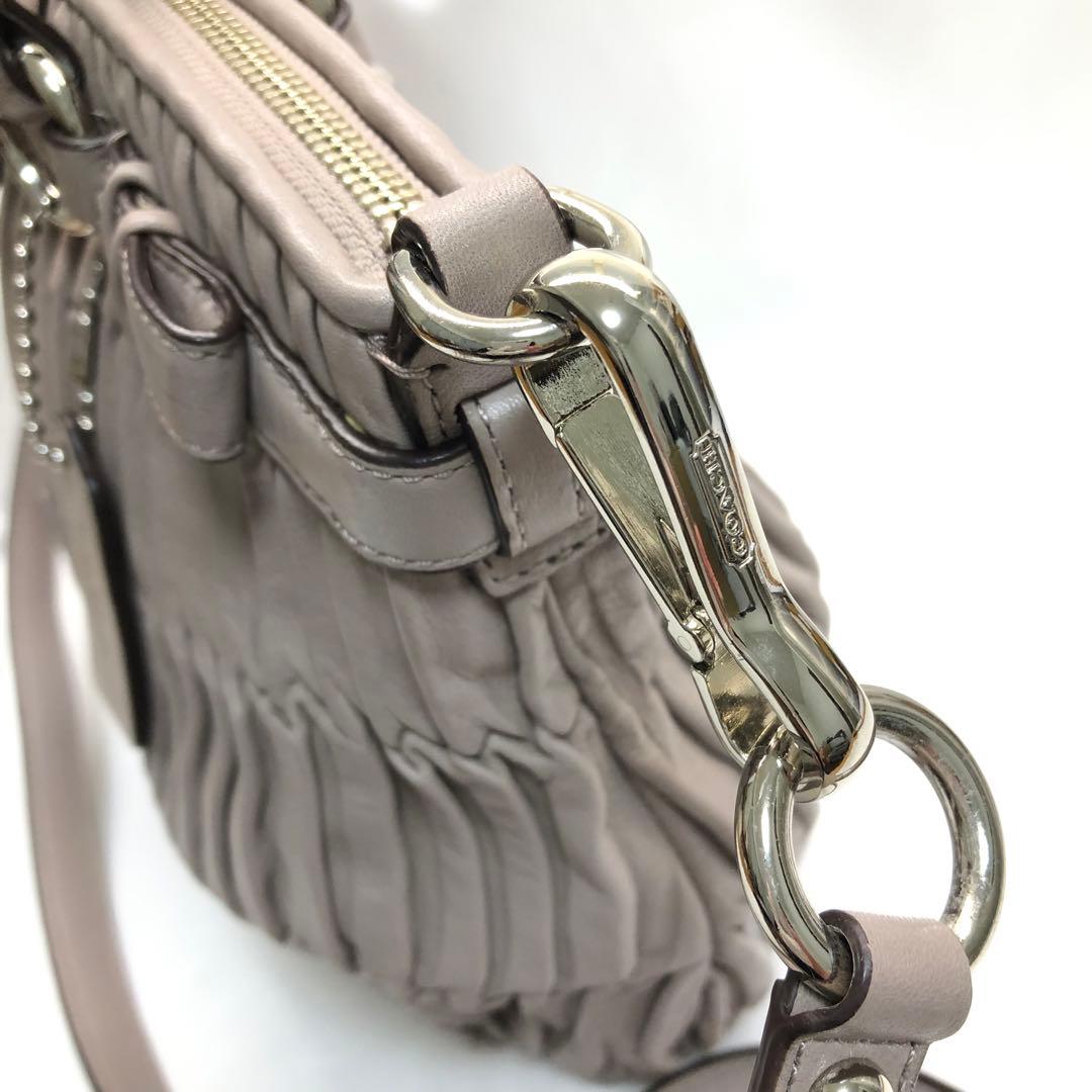 なっきー✨　COACH コーチ　マディソン ハンドバッグ　2WAY レザー