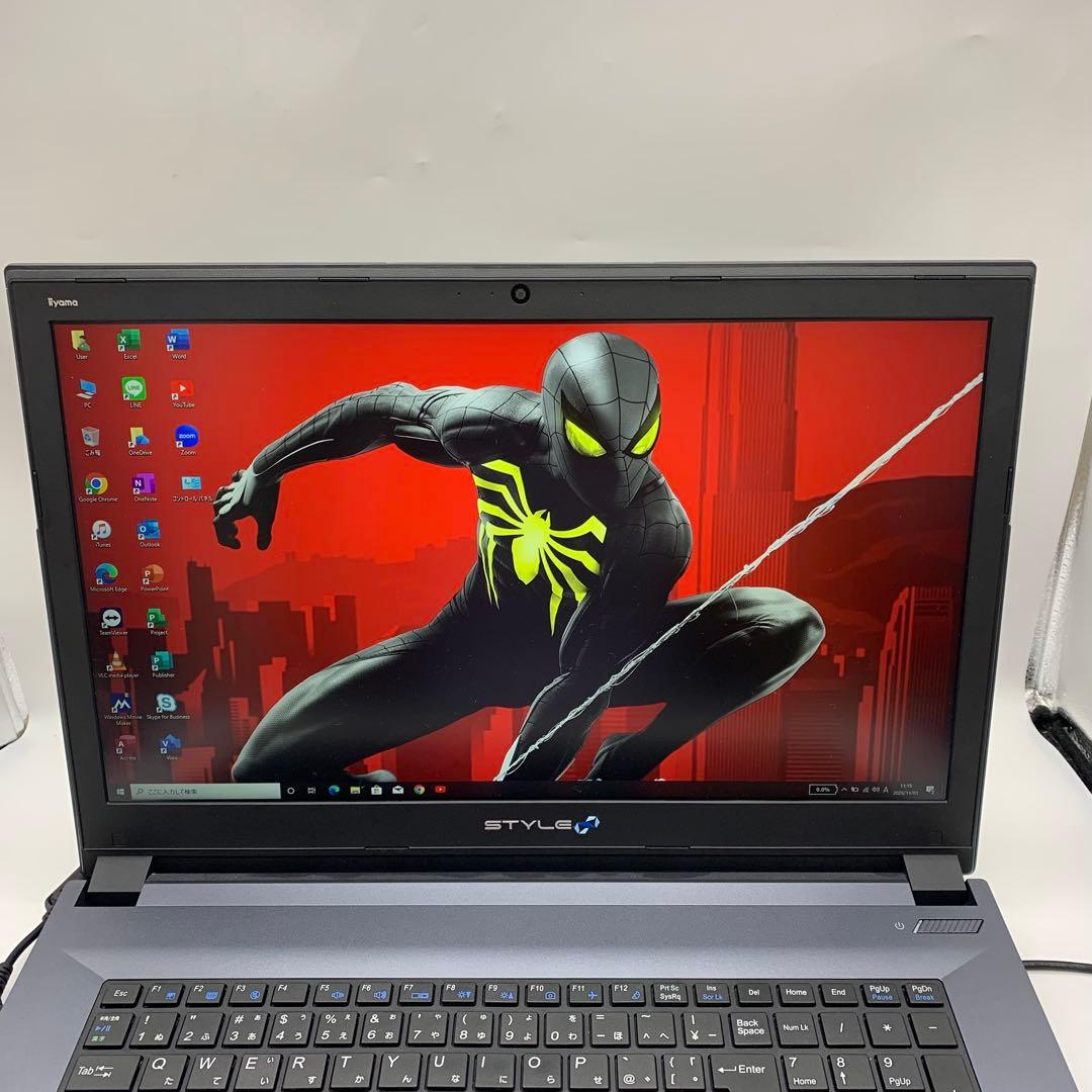 Windowsノート本体 Mouse Computer iiyama STYLE N870HZ |C.i7