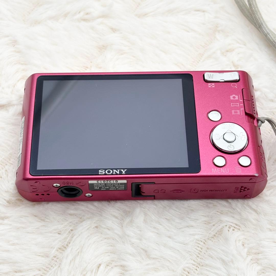 動作良好✨ 実写美⭕️ Sony Cybe-Shot DSC-W610 ピンク