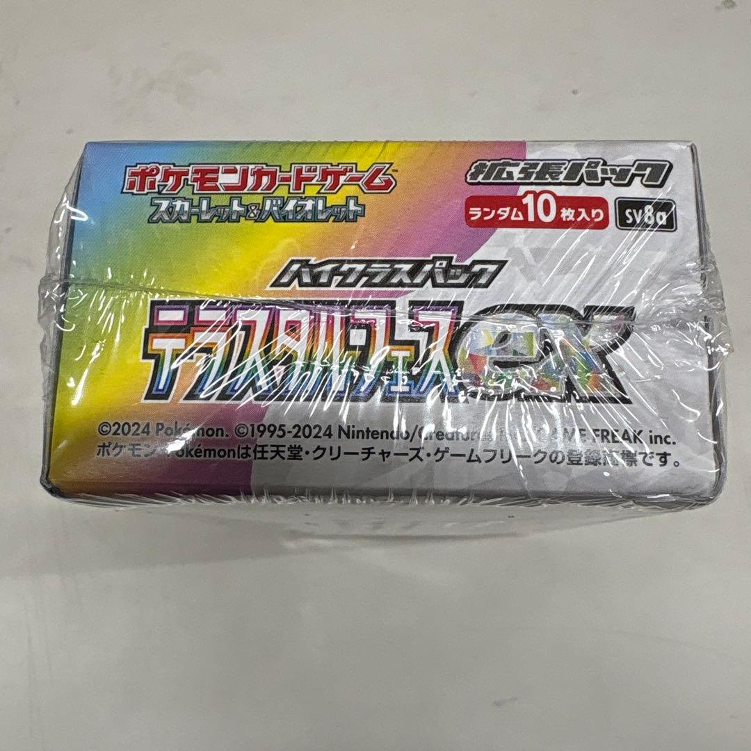 m*t様 ポケカ　テラスタルフェスex シュリンク付きBOX⑤箱へこみあり