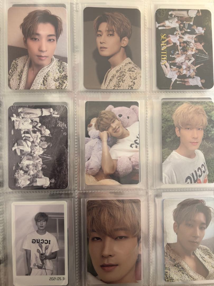 seventeen ウォヌ　トレカ　まとめ売り　セット　dicon japan