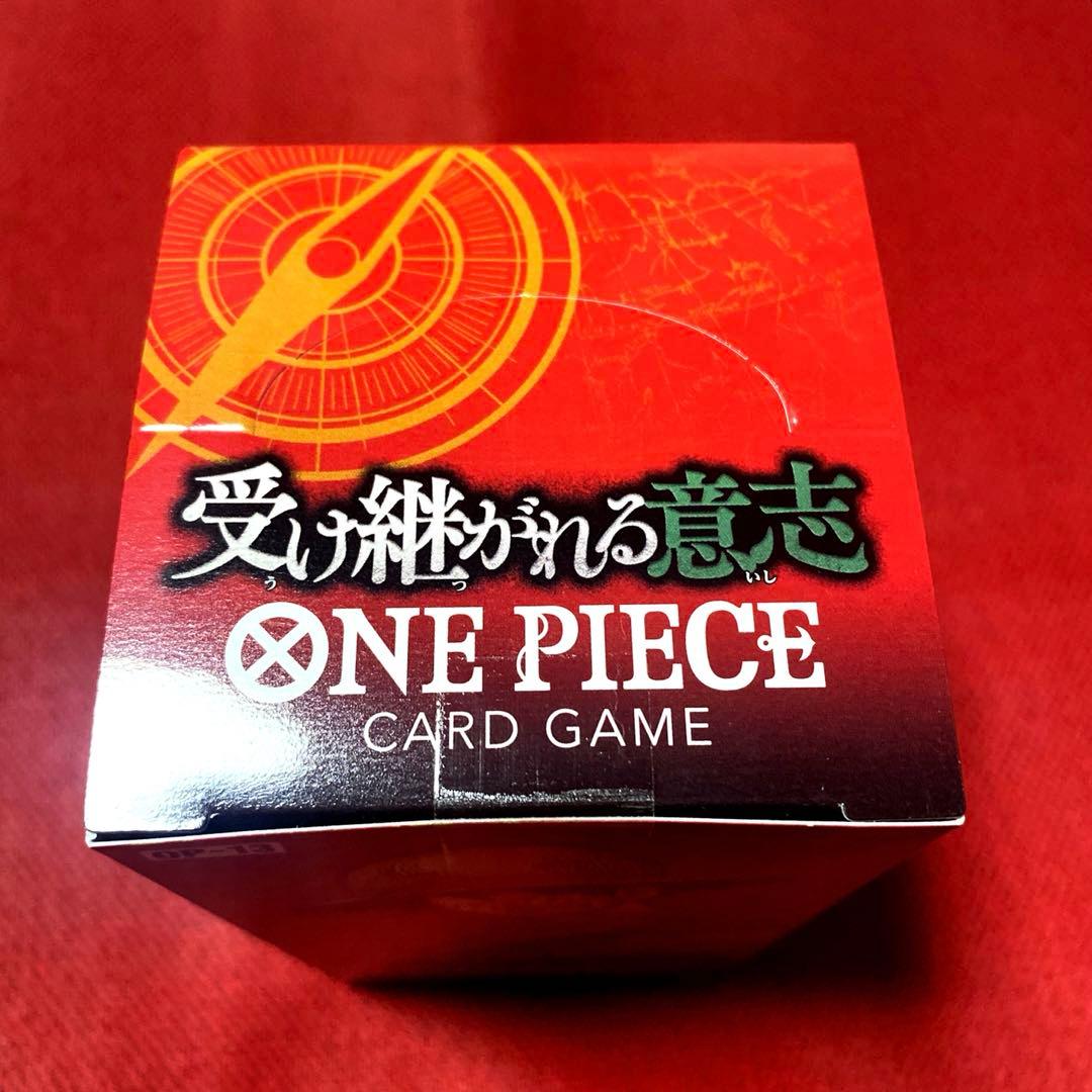 新品未開封テープ付き ワンピースカード　受け継がれる意志　BOX