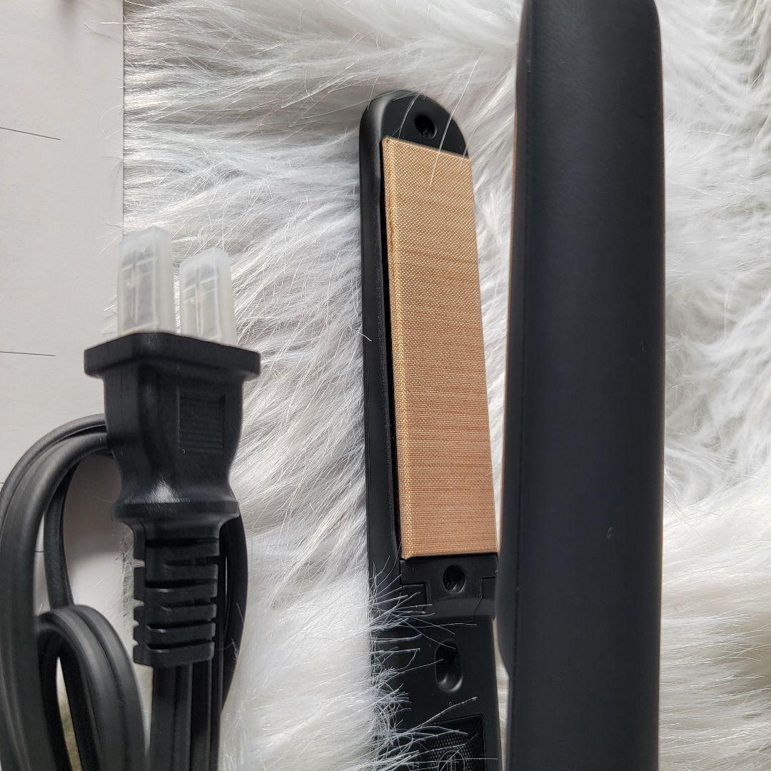 絹女 KINUJO ストレートヘアアイロンブラック DS100 海外対応