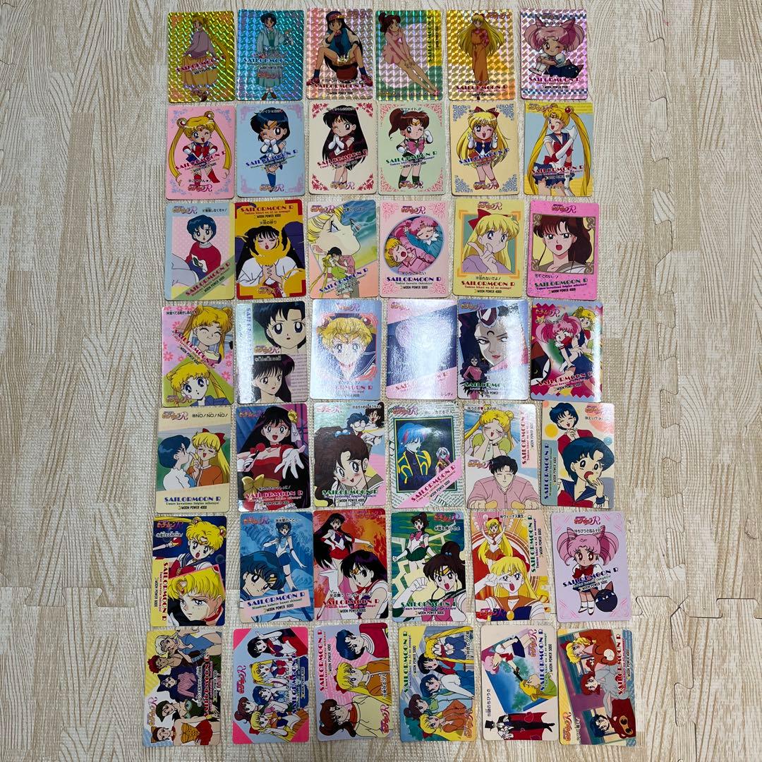 当時物　レア　セーラームーンカード　カードダス　アマダ　パート4 コンプリート