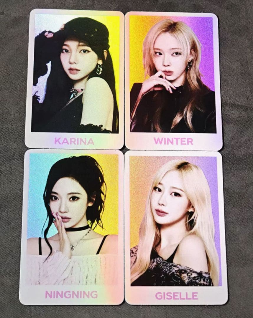 aespa smtown 特典トレカ 4枚セツト