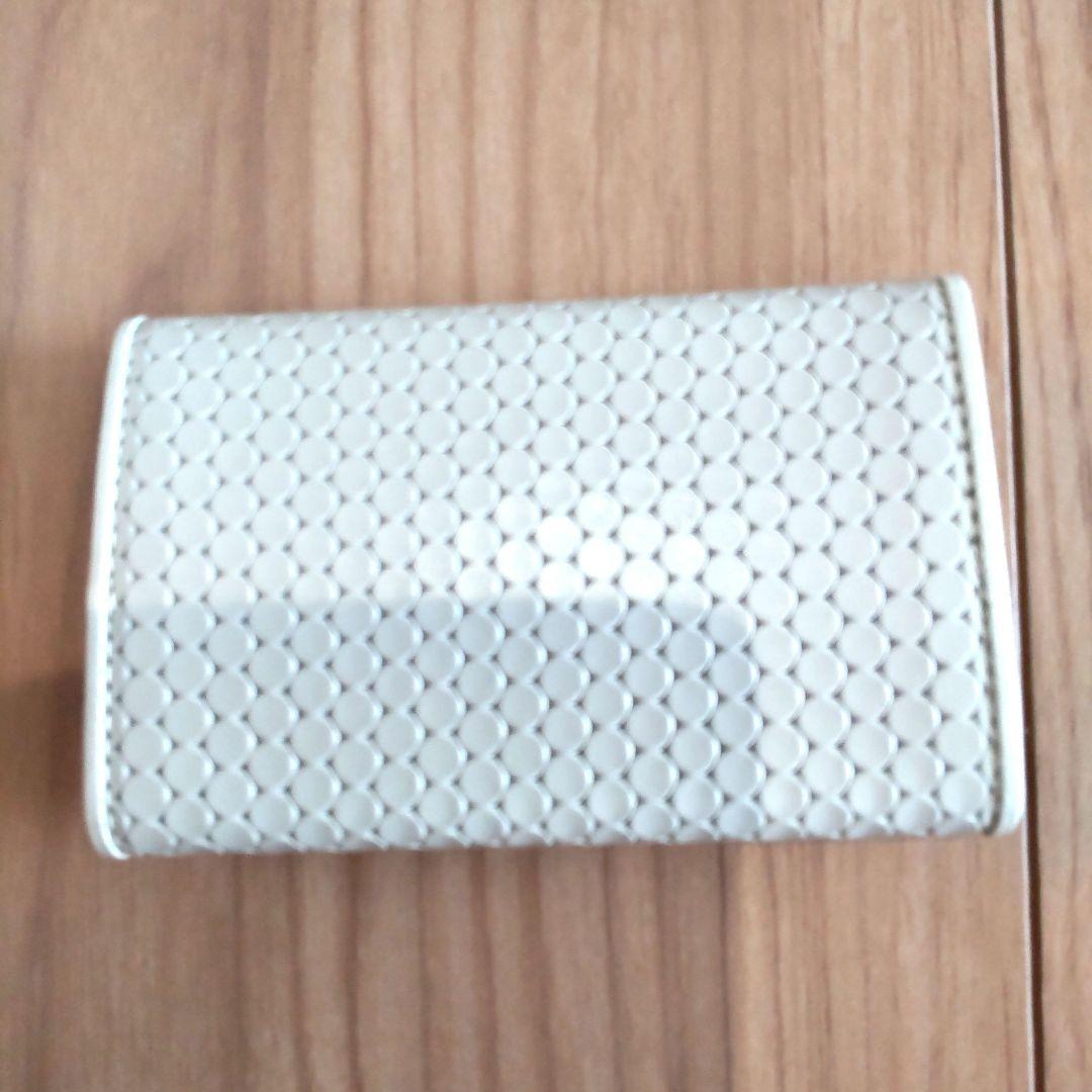 【新品】ヒロコハヤシ名刺・カード入れ　白