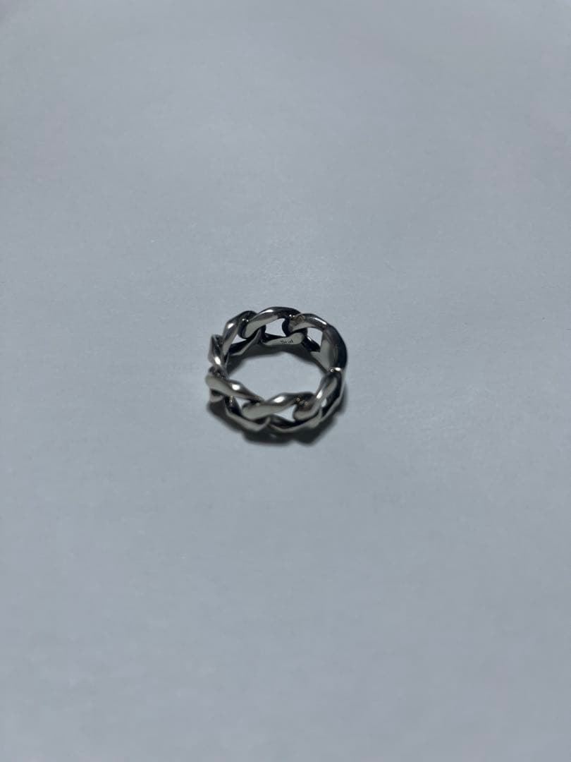アクセサリー Scat Chain plate ring