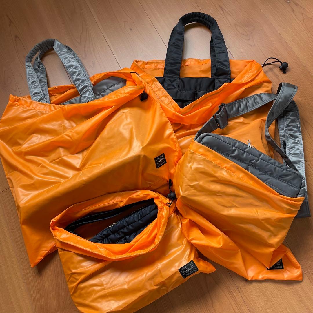 PORTER ポーター タンカー トートバッグ シルバーグレー