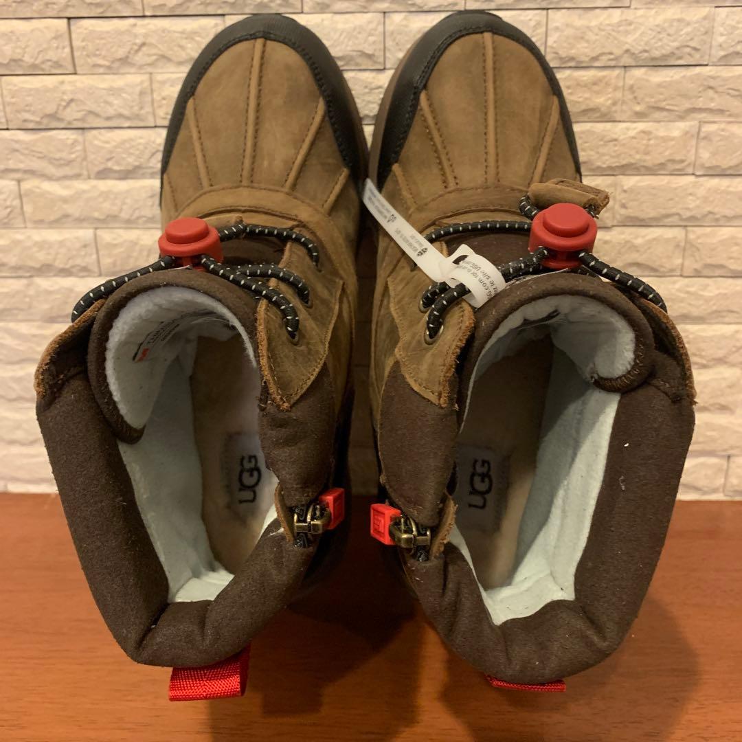 【新品・未使用】UGG ブーツ　ウォータープルーフ　ブラウン　サイズ24.5cm