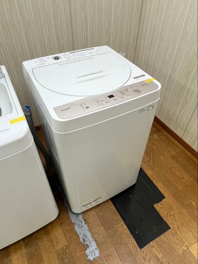 #31 特価 2024年 SHARP 6.0kg ES-GE6H-N 縦型洗濯機