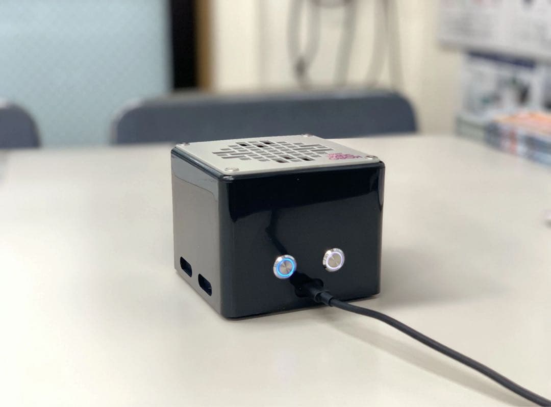 ウィルス分解 KOROSUKEmini黒 空気清浄機 紫外線LED 高密度光触媒