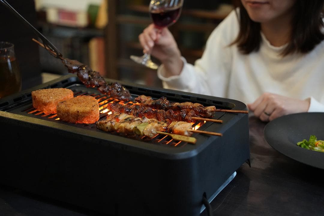 【新品未開封】GLAMP 超少煙グリル SG-01 無煙ロースター