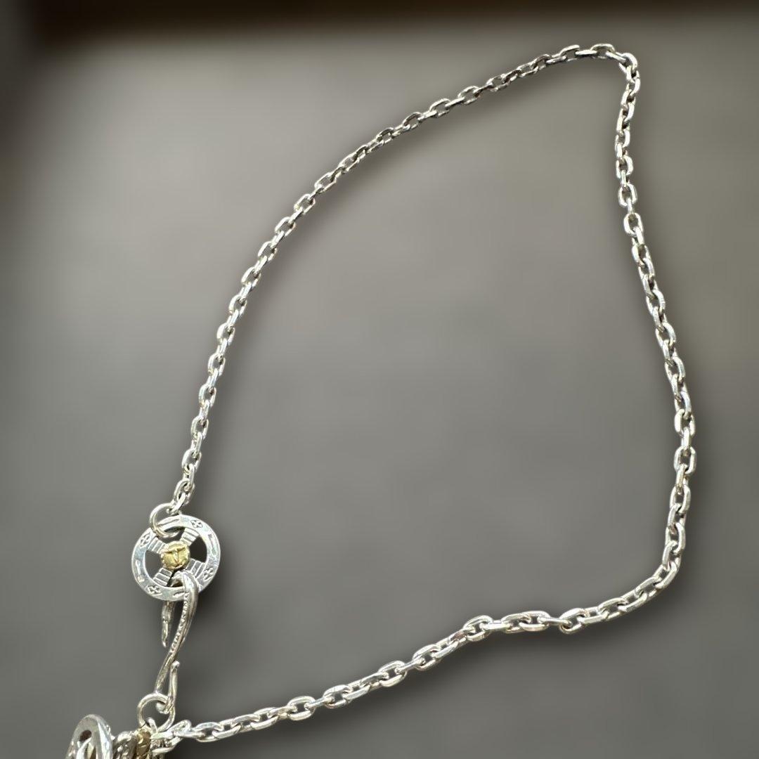 tady & king 　金爪クロー　フェザー大　ネックレス