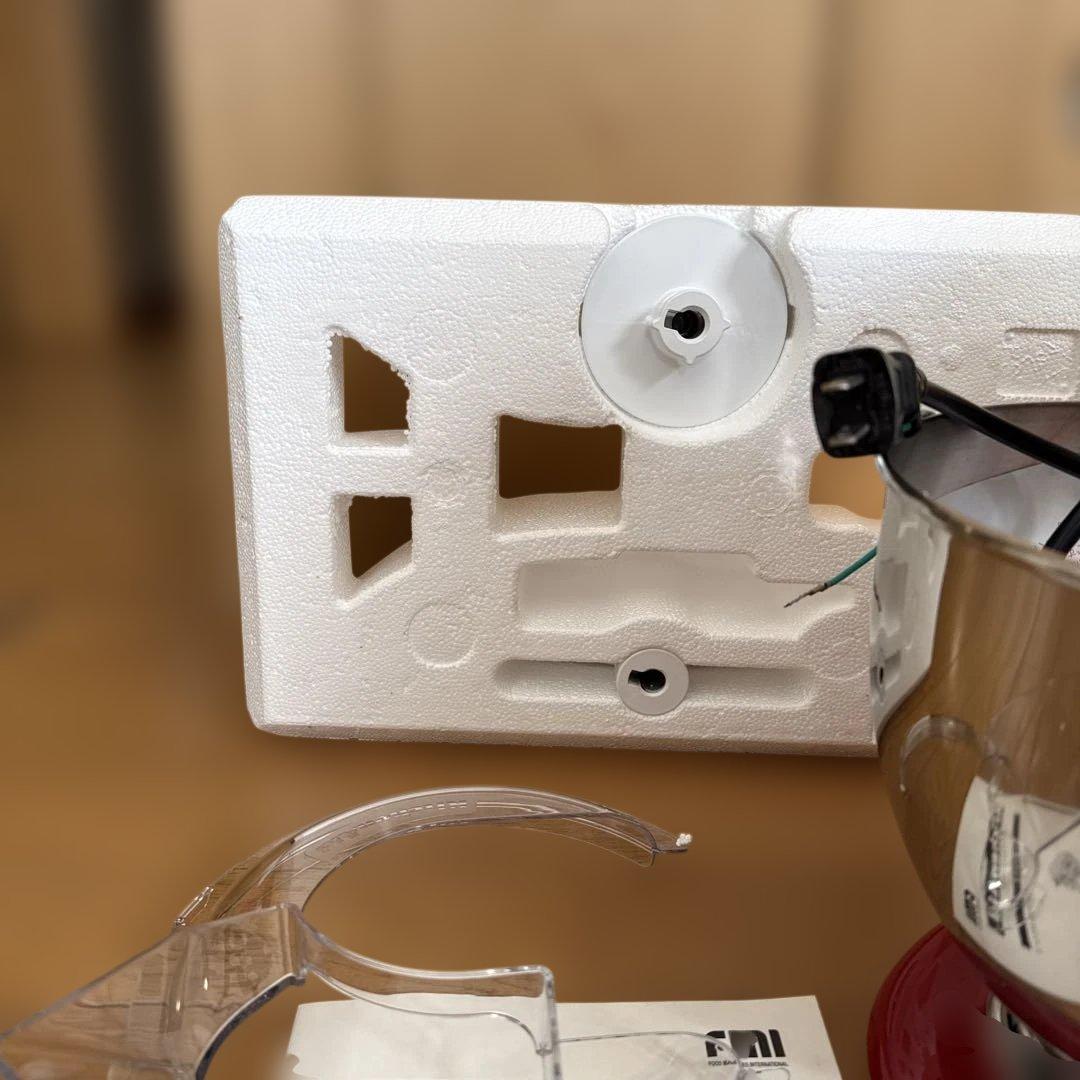 【新品未使用】KitchenAid Artisan スタンドミキサー レッド