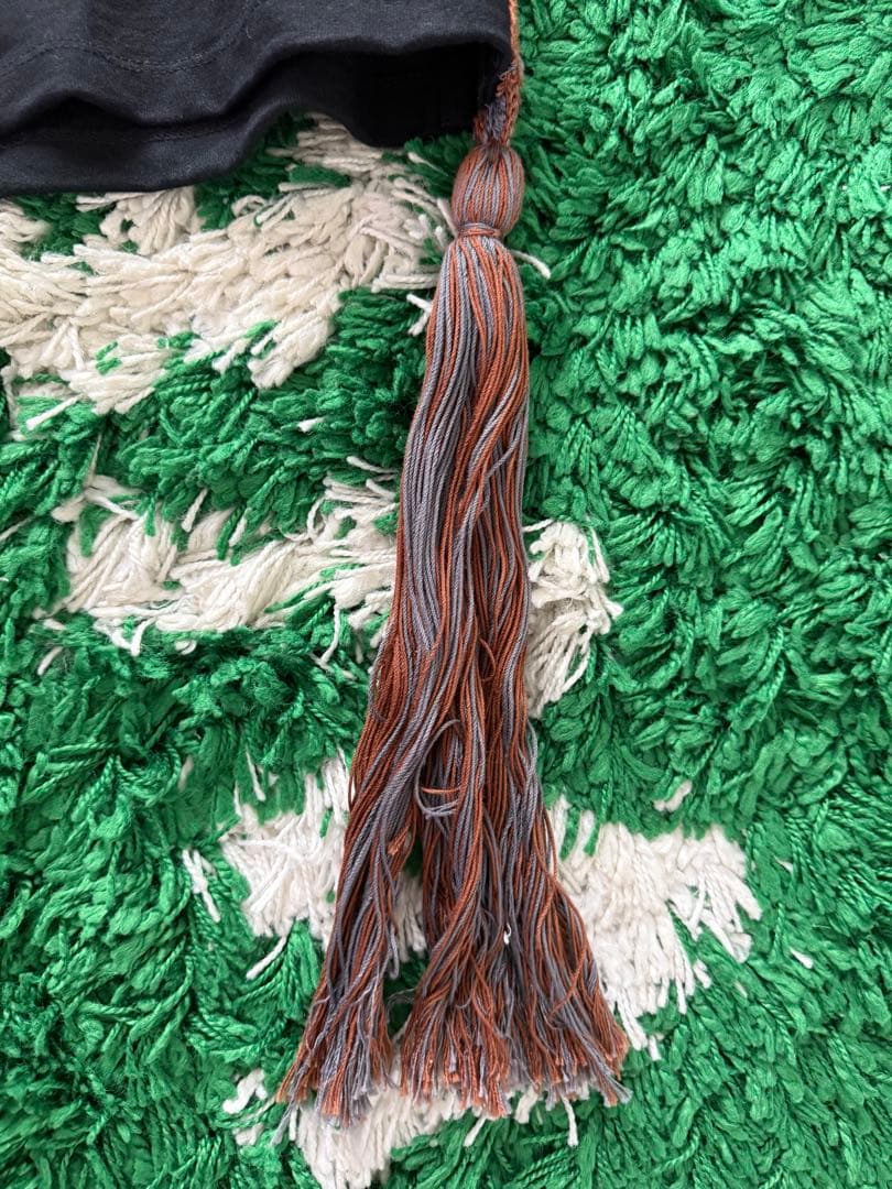 美品　XLサイズ　JIL SANDERタッセルスウェット　ブラック