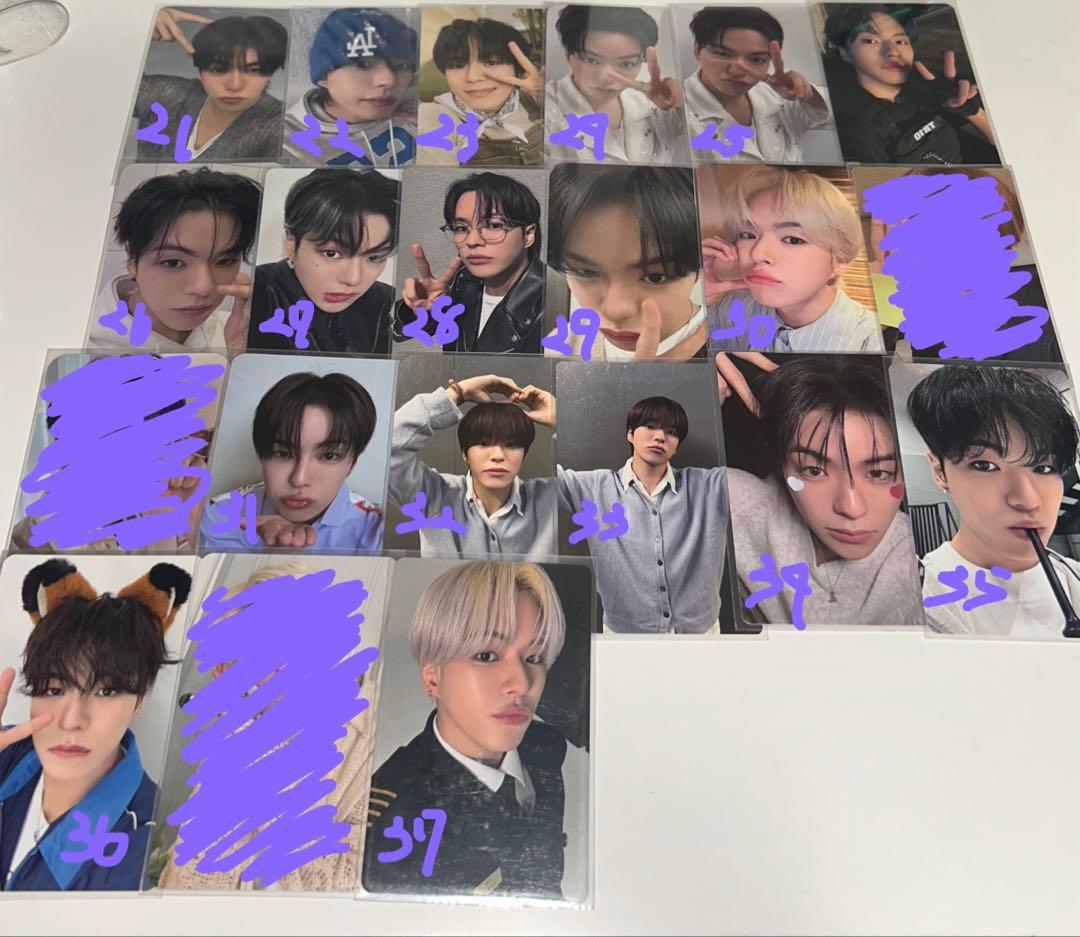 TREASURE ジェヒョク トレカ 38枚セット